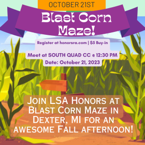 Blast Corn Maze