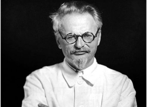Leon Trotsky, leader of the Left Opposition against the Stalinst bureaucracy in 1923, and co-leader of the 1917 Russian Revolution