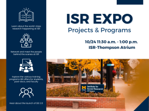 ISR Expo: Projects and Programs