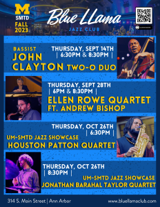SMTD Jazz Showcase at the Blue Llama Jazz Club