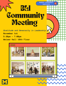 Community Meeting Flyer