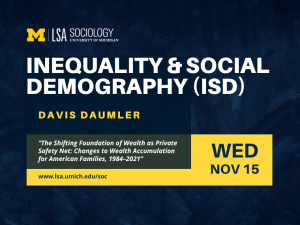 Flyer describing the event details of Daumler's workshop