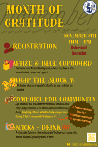 Month of Gratitude Graphic