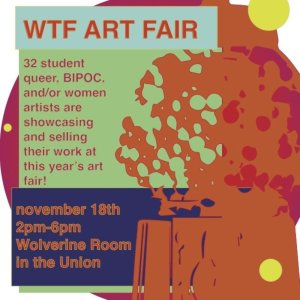 What the F Magazine Art Fair Graphic