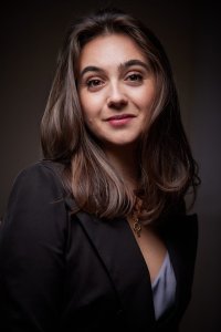Iuliia Mendel, Ukrainian journalist and author, President Volodymyr Zelenskyy’s press secretary (2019-2021), and 2023-24 WCEE Distinguished Fellow and Knight-Wallace Fellow