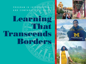 Program in International and Comparative Studies | International Studies Virtual Information Session and Q&A