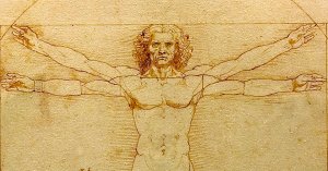 Vitrivian Man by Leonardo da Vinci