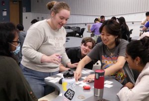ITS interns collaborate during a workshop.