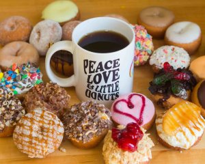 Peace, love, and little donuts