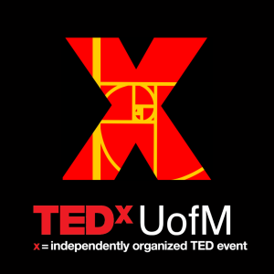 TEDxUofM 2024 Conference: Golden Ratio Logo