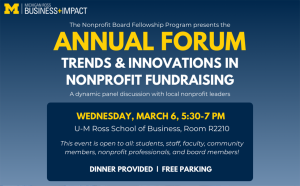 Board Fellows Forum title and date