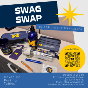 Decorative image showing swag and the date of the event April 16.