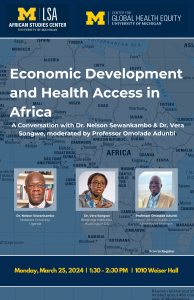 ASC Conference. Economic Development and Health Access in Africa