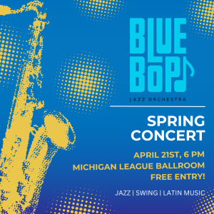 Blue Bop Concert Graphic