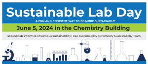 Sustainable Lab Day at University of Michigan