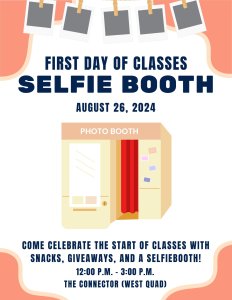 Flyer describing the event location, date, and time.