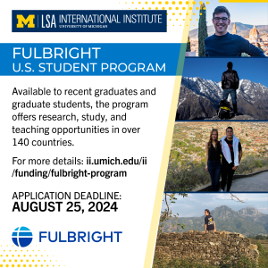Fulbright U.S. Student Info Sessions | Finalizing Your Fulbright Application