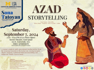 Azad Storytelling poster image