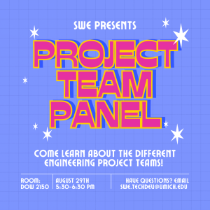 Project Team Panel Flyer
