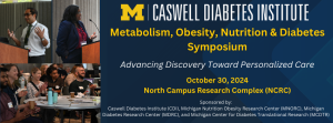 Images of former speakers and attendees along with event title, theme date and location information