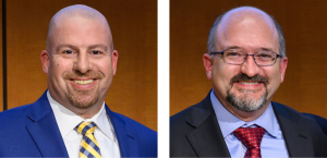 Portraits of Benjamin Bassin and Cemal Sozener