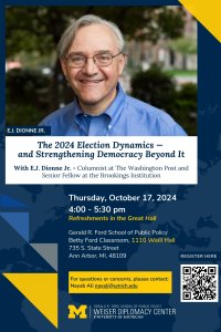 Flyer Event On The 2024 Election Dynamics