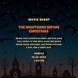 Movie Night, The Nightmare Before Christmas