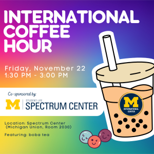 November International Coffee Hour November International Coffee Hour