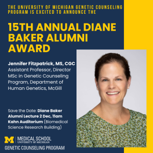 Image of speaker with information about the lecture