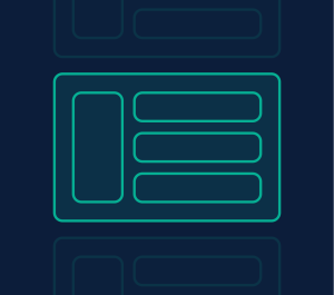 Stack of abstracted layout illustrations Stack of abstracted layout illustrations