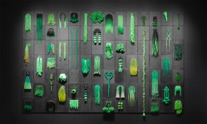 Tiff Massey, ﻿I&#039;ve Got Bundles and I Got Flewed Out (Green), 2023