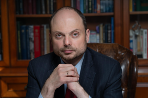 Vladimir Kara-Murza, Russian opposition politician, historian, and former political prisoner, current Vice President of the Free Russia Foundation