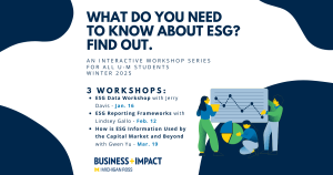 Winter 25 ESG Workshop Series