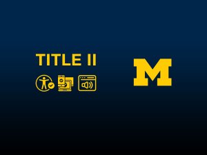 Title II, Block M, Accessibility Icons