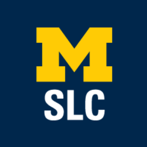 "Block M" and the letters "SLC"