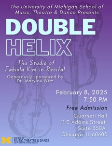 Double Helix: Violin Studio of Fabiola Kim in Recital