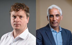 John Hudson and Javed Ali photo