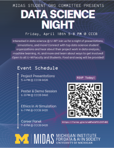 Data Science Night Flyer Data Science Night Flyer
