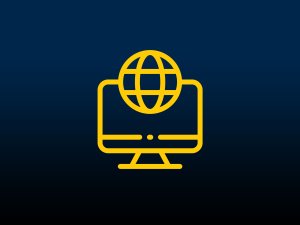 Graphic of a global sphere on a screen. Graphic of a global sphere on a screen.