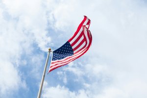 Patriotic American Flag