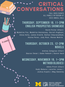 Critical Conversations Flyer
