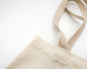 Tan colored tote bag
