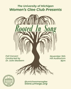 Women's Glee Club Fall Concert