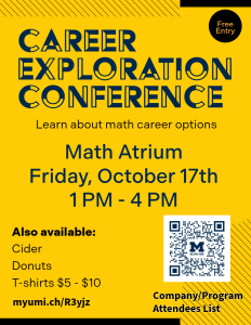 career conference poster
