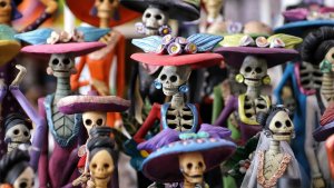 Día de los Muertos skulls