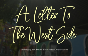 A letter to the WestSide in cursive handwriting A letter to the WestSide in cursive handwriting
