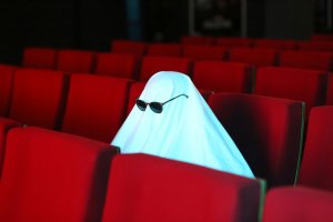 Ghost in a movie theater Ghost in a movie theater