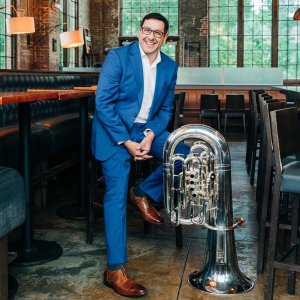 Justin Benavidez, tuba Justin Benavidez, tuba