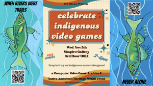 Celebrate Indigenous video games: When River's Were Trails and Never Alone. Celebrate Indigenous video games: When River's Were Trails and Never Alone.
