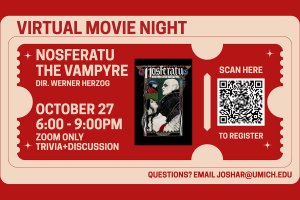 Virtual Move Night: Nosferatu The Vampyre. Virtual Move Night: Nosferatu The Vampyre.